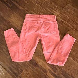 J Brand Skinny Jeans Coral